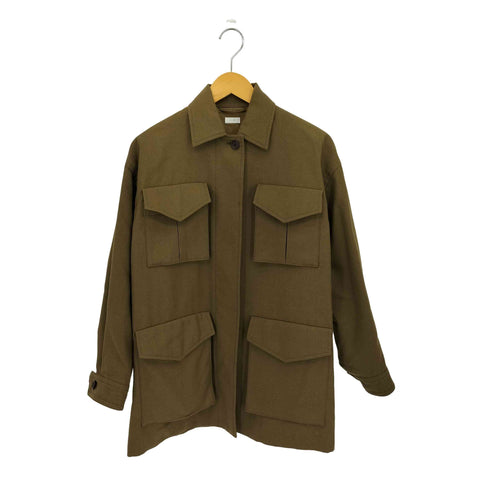 ブラームス BLURHMS Wool Surge Belted Bush Jacket ウールサージ ベルテッド ブッシュジャケット レディース JPN:0